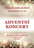 Adventní koncert v Hluku