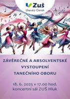 Závěrečné a absolventské vystoupení tanečního oboru